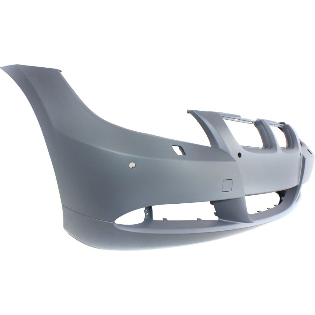 BMW BMW 3 (WAGON) FRONT BUMPER COVER PRIMED (W/SENSOR)(W/WASHER) OEM#51117170053 2006-2008 PL#BM1000177