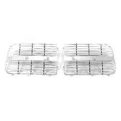 DODGE TRUCKS & VANS DODGE/PU (R2500/3500)(R1500 Mega Cab ) GRILLE LEFT (Driver Side) INNER (CHROME)(BILLET STYLE) OEM#5073297AA 2003-2005 PL#CH1201103
