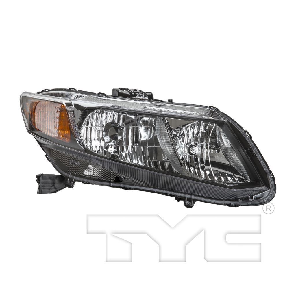 HONDA CIVIC COUPE HEAD LAMP ASSEMBLY RIGHT (Passenger Side) OEM#33100TR0A01 2012 PL#HO2503144