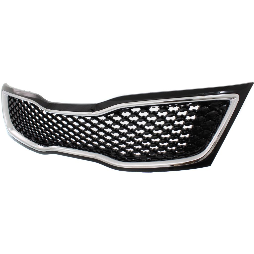 KIA OPTIMA GRILLE ASSEMBLY CHROME (LTD/SX/SXL)(USA BUILT) OEM#863504C700 2014-2015 PL#KI1200161
