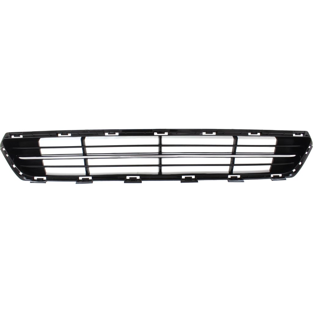 KIA OPTIMA FRONT BUMPER GRILLE BLACK W/CHR MOLDING (SX/SXL) **CAPA** OEM#865614C700 2014-2015 PL#KI1036120C