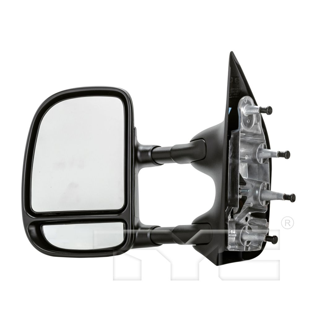 FORD TRUCKS & VANS FORD VAN DOOR MIRROR LEFT (Driver Side) MANUAL (TELESCOPING/DUAL ARM) OEM#7C2Z17683DA 2008-2014 PL#FO1320238