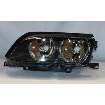 BMW BMW 3 ( i/xi ) (SEDAN/WAGON) HEAD LAMP ASSEMBLY LEFT (Driver Side) (W/BLK BEZEL)(HALOGEN) OEM#63127165771 2002-2005 PL#BM2502122