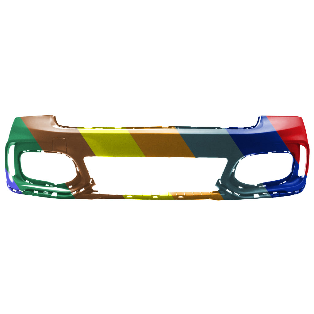MINI COOPER COUNTRYMAN FRONT BUMPER COVER PRIMED (BASE/S W/JCW PKG)(JCW MDL) OEM#51117478628 2017-2024 PL#MC1000124