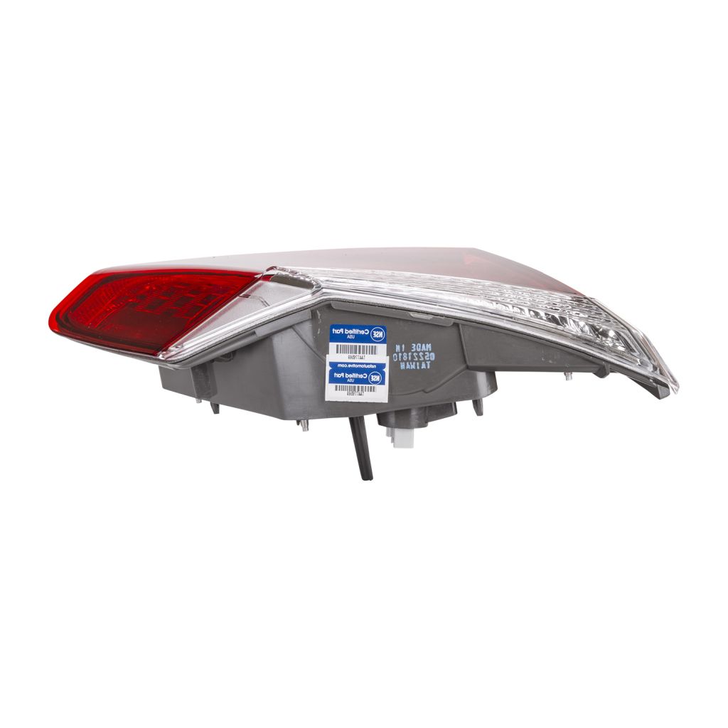 HONDA ACCORD SEDAN BACK-UP LAMP ASSEMBLY LEFT (Driver Side) (STD BULB) **CAPA** OEM#34155T2AA01 2013-2015 PL#HO2802104C