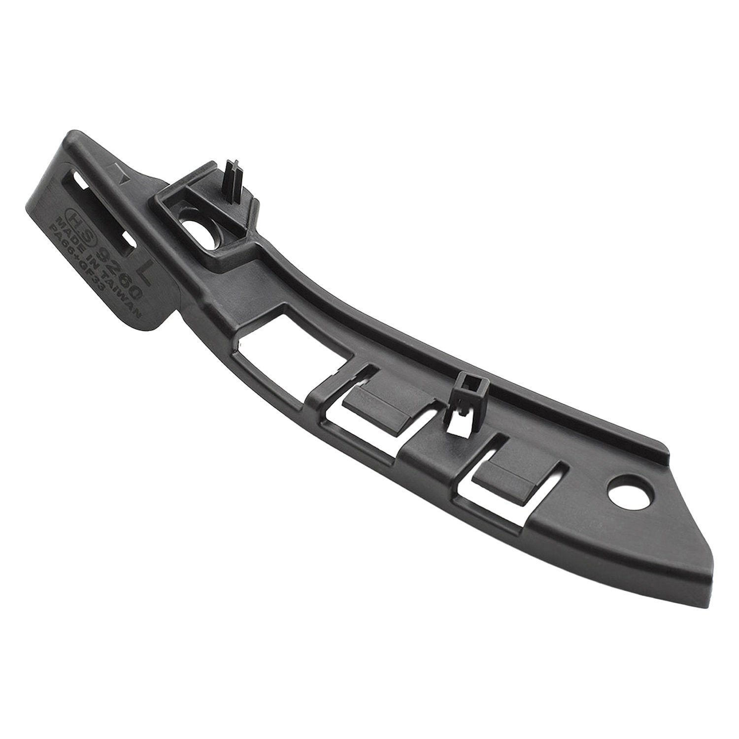 CHEVROLET MALIBU HYBRID FRONT BUMPER COVER OUTER BRACKET LEFT (Driver Side) OEM#25925960 2008-2010 PL#GM1032121