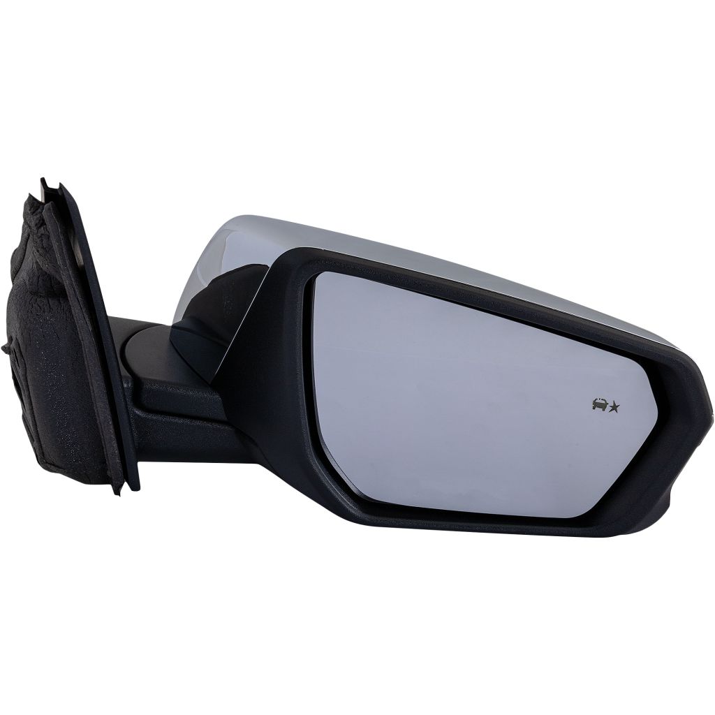 GM TRUCKS & VANS TERRAIN/TERRAIN DENALI (GMC) DOOR MIRROR RIGHT (Passenger Side) PWR/HTD/SIGNAL (EXC DENALI)(W/BSD)(CHROME) OEM#84225387-PFM 2018-2023 PL#GM1321595