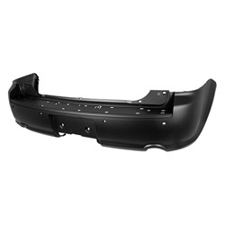 FORD TRUCKS & VANS FLEX REAR BUMPER COVER PRIMED (W/ TOWING)(DUAL EXHAUST) **CAPA** OEM#DA8Z17K835TPTM 2010-2019 PL#FO1100656C