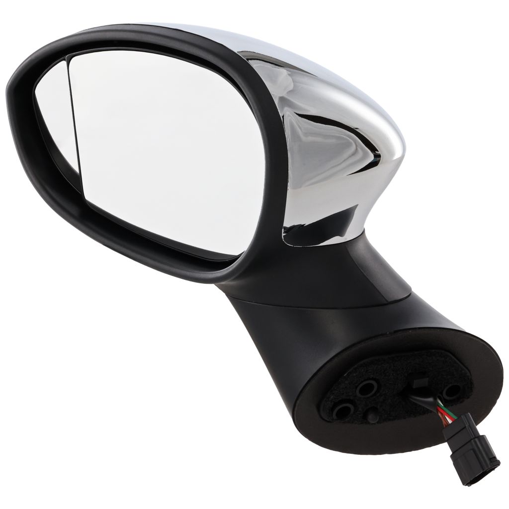 FIAT 500 2DOORS (FIAT) DOOR MIRROR LEFT (Driver Side) POWER/HEATED (W/SPOT GLASS)(CHR CVR) OEM#68087589AC-PFM 2012-2014 PL#FI1320101