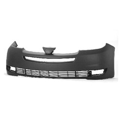 TOYOTA SIENNA FRONT BUMPER COVER PRIMED (W/O Park Sensor & Radar Cruise) OEM#52119AE900 2004-2005 PL#TO1000272
