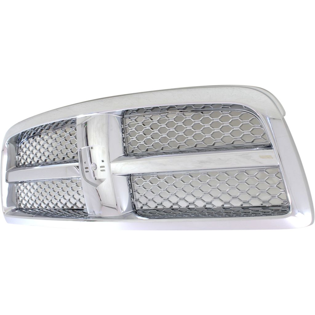 DODGE TRUCKS & VANS DODGE/PU R1500 GRILLE ASSY CHROME/CHROME MESH OEM#55372059AB 2009-2012 PL#CH1200326