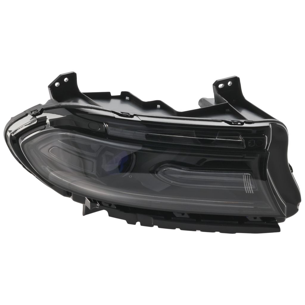DODGE CHARGER HEAD LAMP ASSEMBLY RIGHT (Passenger Side) (HALOGEN) (W/LED DRL)**CAPA** OEM#68214396AD-PFM 2015 PL#CH2503270C