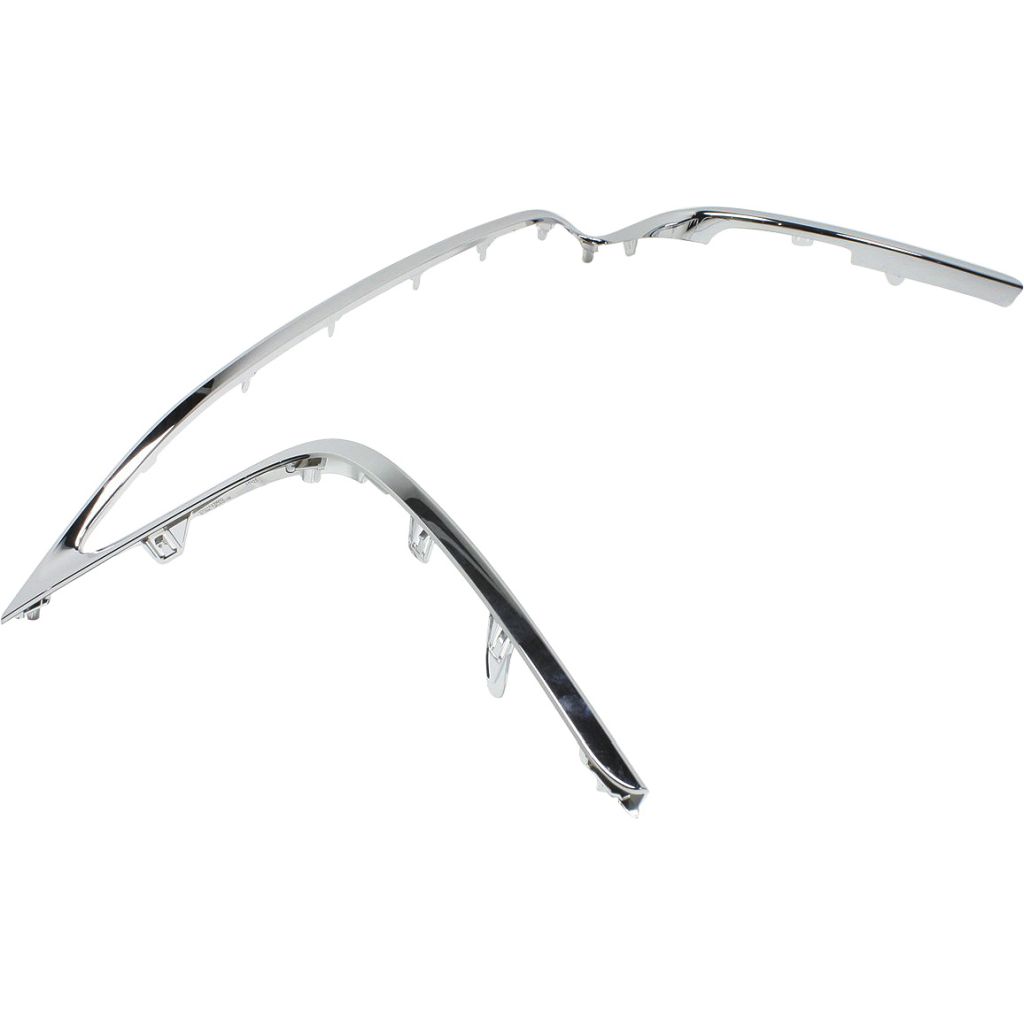 LEXUS ES 350 FRONT BUMPER MOLDING CHROME (FRAME MLDG) **CAPA** OEM#5312133050 2013-2015 PL#LX1210108C