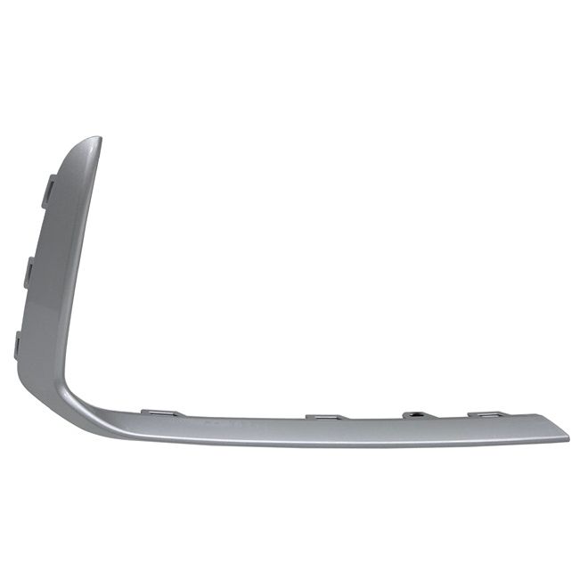 VOLKSWAGEN JETTA SEDAN (EXC GLI) FRONT BUMPER MLDG SIDE RIGHT (Passenger Side) SILVER OEM#17A853764AA7W 2025-2026 PL#VW1047127