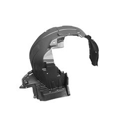 NISSAN(DATSUN) VERSA NOTE HATCHBACK FENDER LINER RIGHT (Passenger Side) (EXC SR)**CAPA** OEM#638423WC0A 2014-2019 PL#NI1249141C