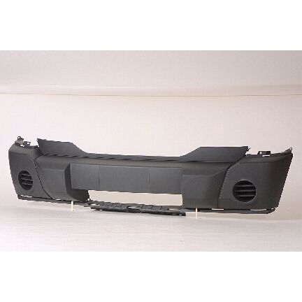 DODGE TRUCKS & VANS NITRO FRONT BUMPER COVER TEXTURED BLACK W/O FOG OEM#1FU08CD7AA 2007-2009 PL#CH1000886