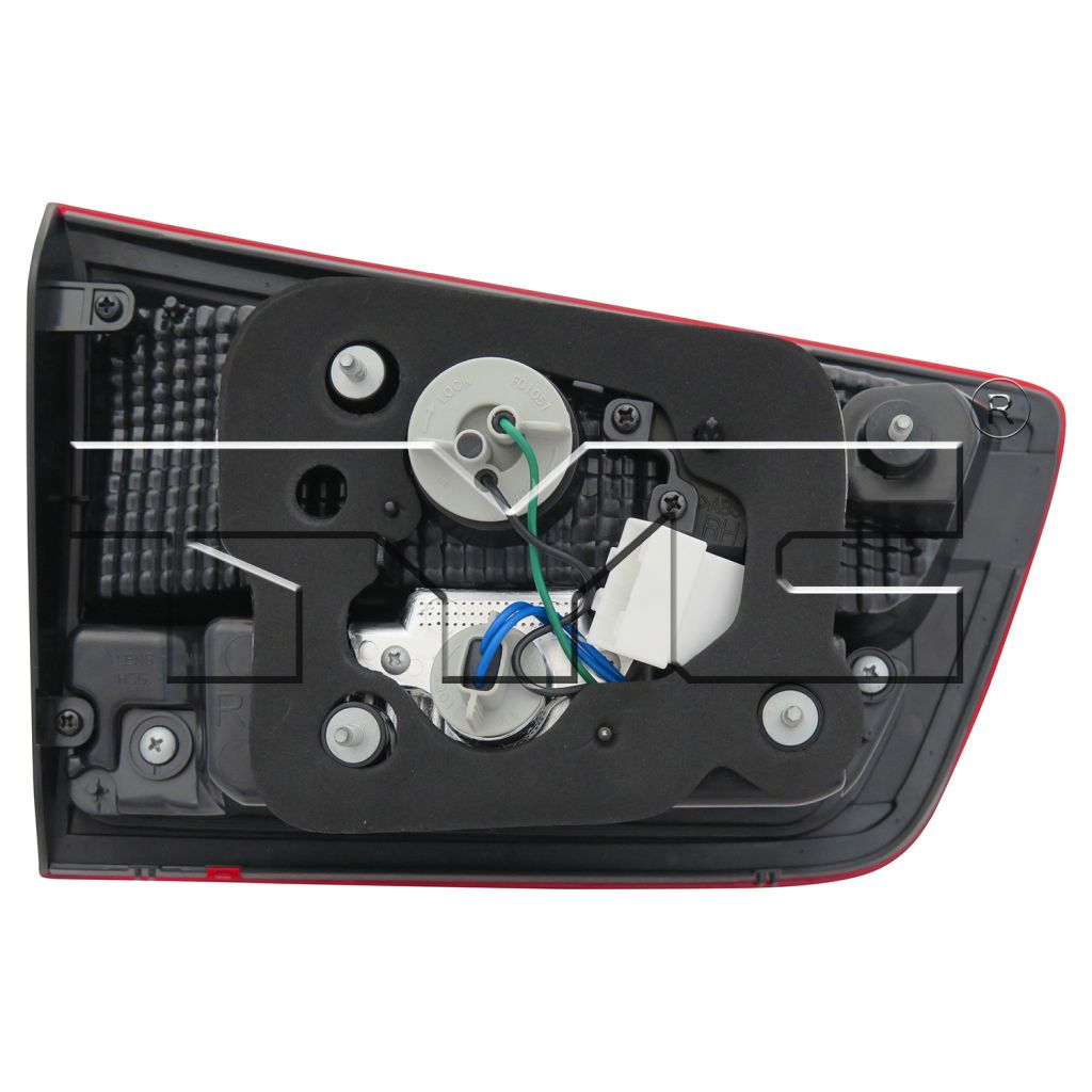 KIA SEDONA MINIVAN BACK-UP LAMP ASSEMBLY RIGHT (Passenger Side) (BULB TYPE) **CAPA** OEM#92406A9000 2015 PL#KI2803107C