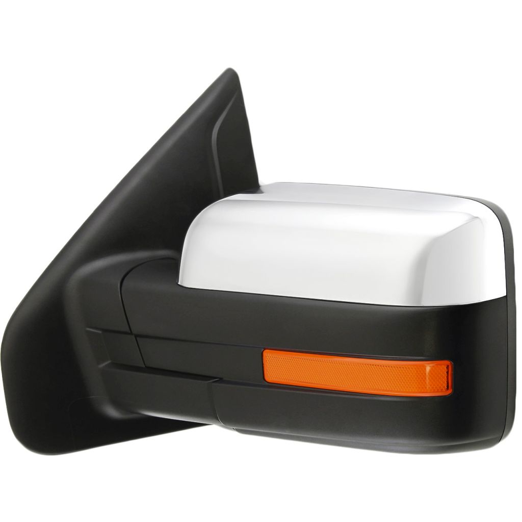 FORD TRUCKS & VANS FORD/PU (F150)(EXC SVT RAPTOR) DOOR MIRROR LEFT (Driver Side) PWR/HTD/SIGNAL/PUDDLE/MEMORY/PWR-FOLD (CHR)(SINGLE ARM)(WO/DIM) OEM#9L3Z17683EB-PFM 2009-2010 PL#FO1320411