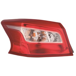 NISSAN(DATSUN) SENTRA TAIL LAMP ASSEMBLY LEFT (Driver Side)**CAPA** OEM#265553YU0A 2016-2019 PL#NI2804108C