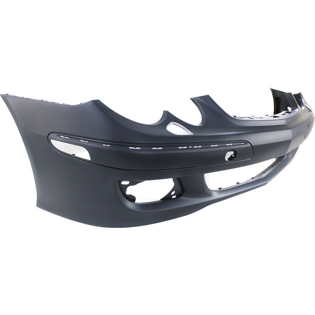 MERCEDES-BENZ CLK-CLASS (209) (EXC 03 CONV) FRONT BUMPER COVER PRIMED (W/WASHER(WO/SENSOR)(W/O SPORT))EXC CLK63) OEM#2098853625 2006-2009 PL#MB1000325