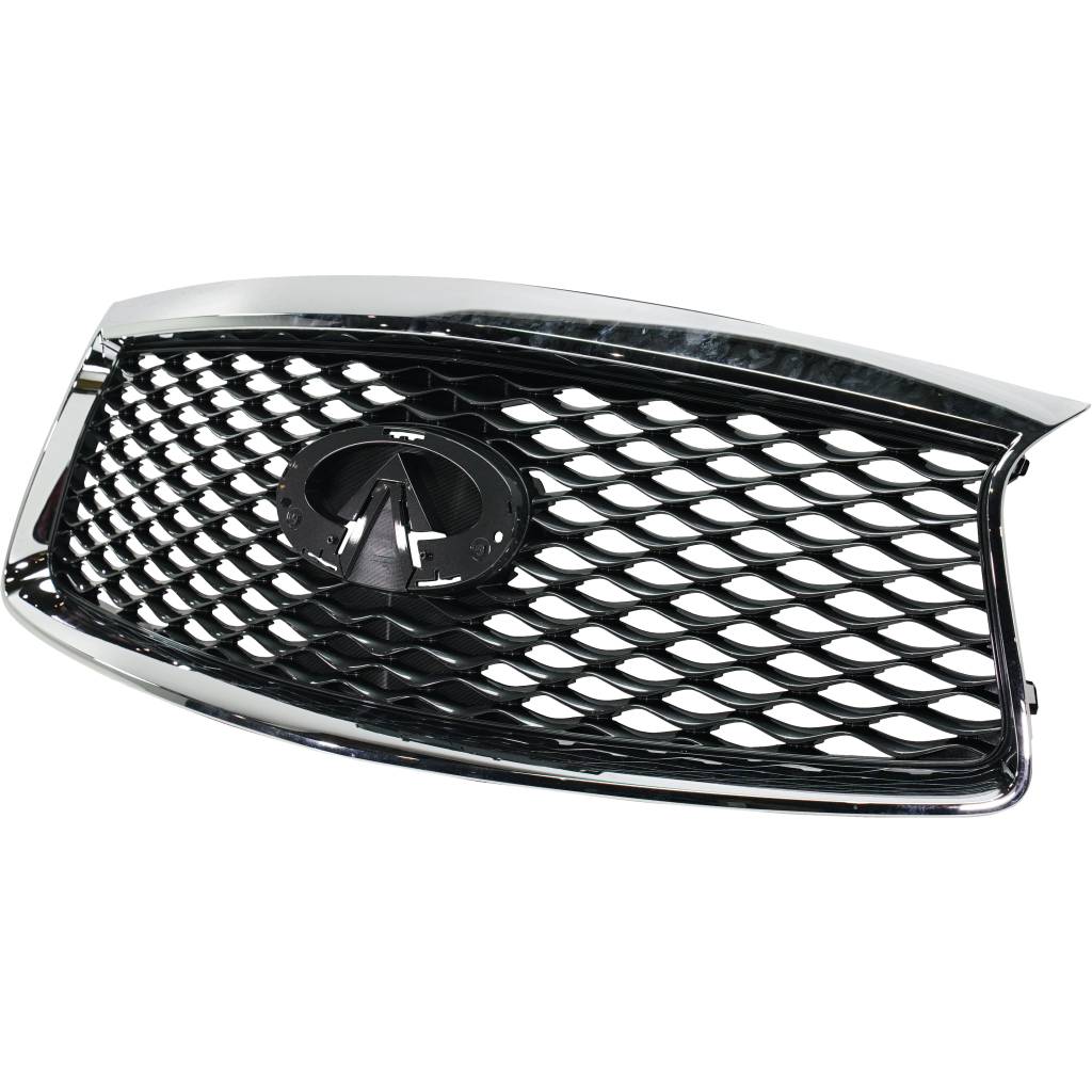 INFINITI QX60 GRILLE CHROME/GRAY (WO/CAMERA) OEM#623109NC0A 2016-2020 PL#IN1200135