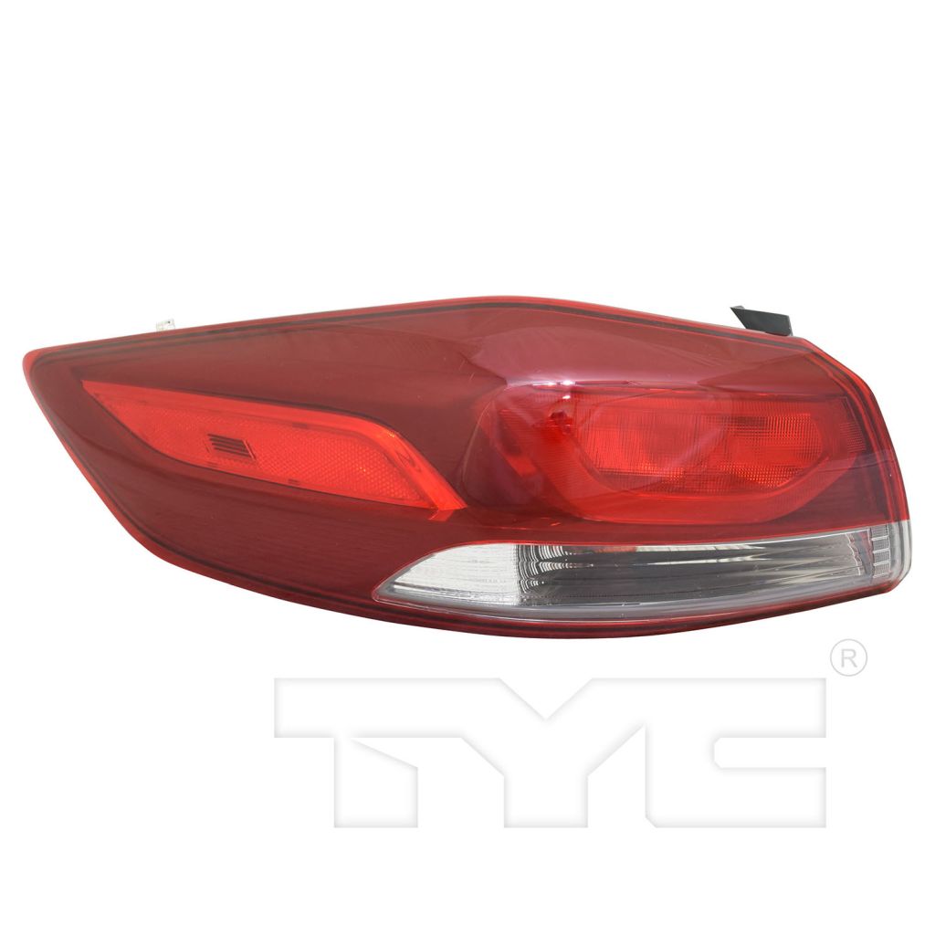 HYUNDAI ELANTRA SEDAN TAIL LAMP ASSEMBLY LEFT (Driver Side) (OUTER)(KOREA)(STD BULB)**CAPA** OEM#92401F2020 2017-2018 PL#HY2804142C