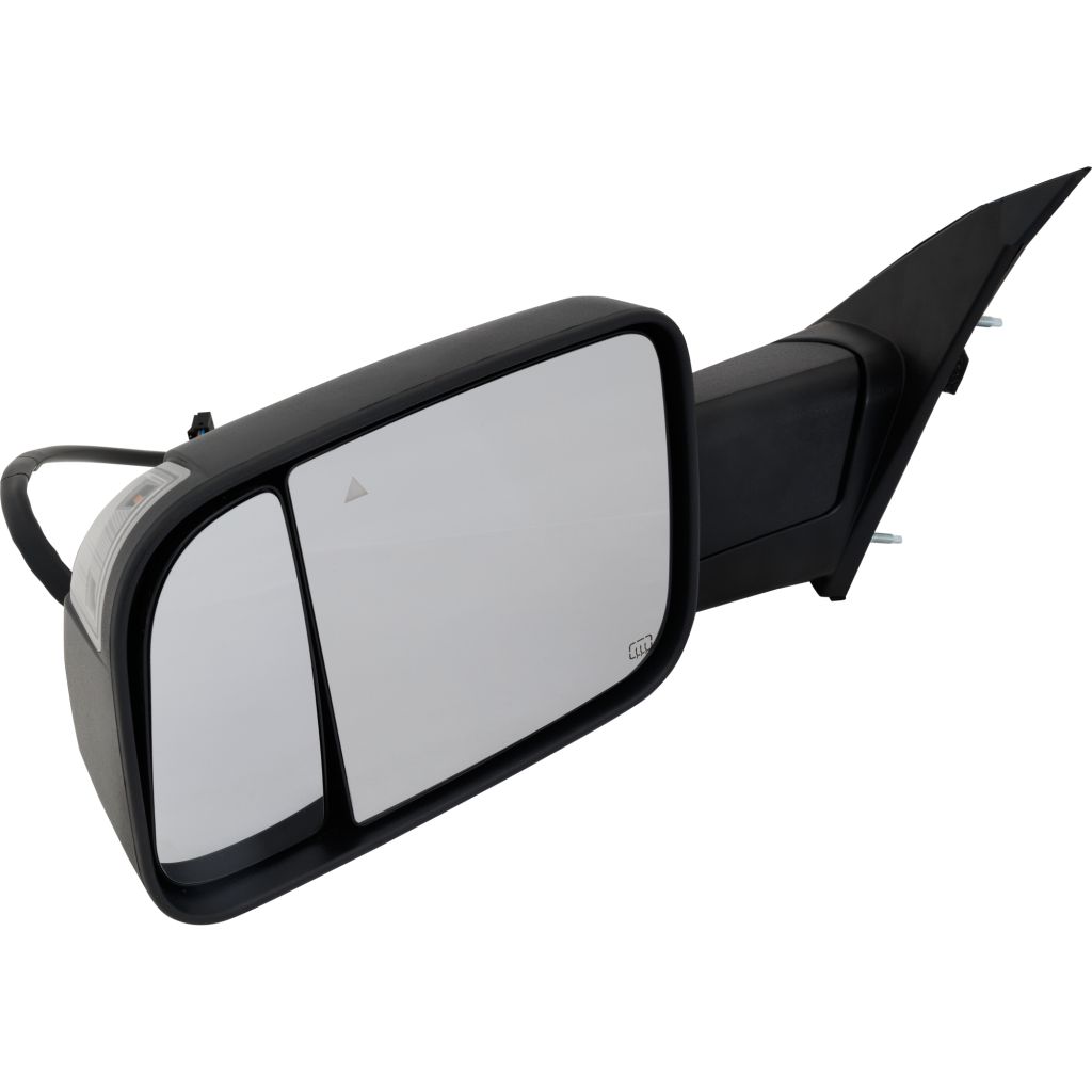 DODGE TRUCKS & VANS DODGE/PU (R1500) DOOR MIRROR LEFT (Driver Side) PWR/SIGNAL/PUDDLE W/TEMP SENSOR(W/BSD)(TEX)(W/TOW PKG) OEM#68493431AA 2019-2022 PL#CH1320461