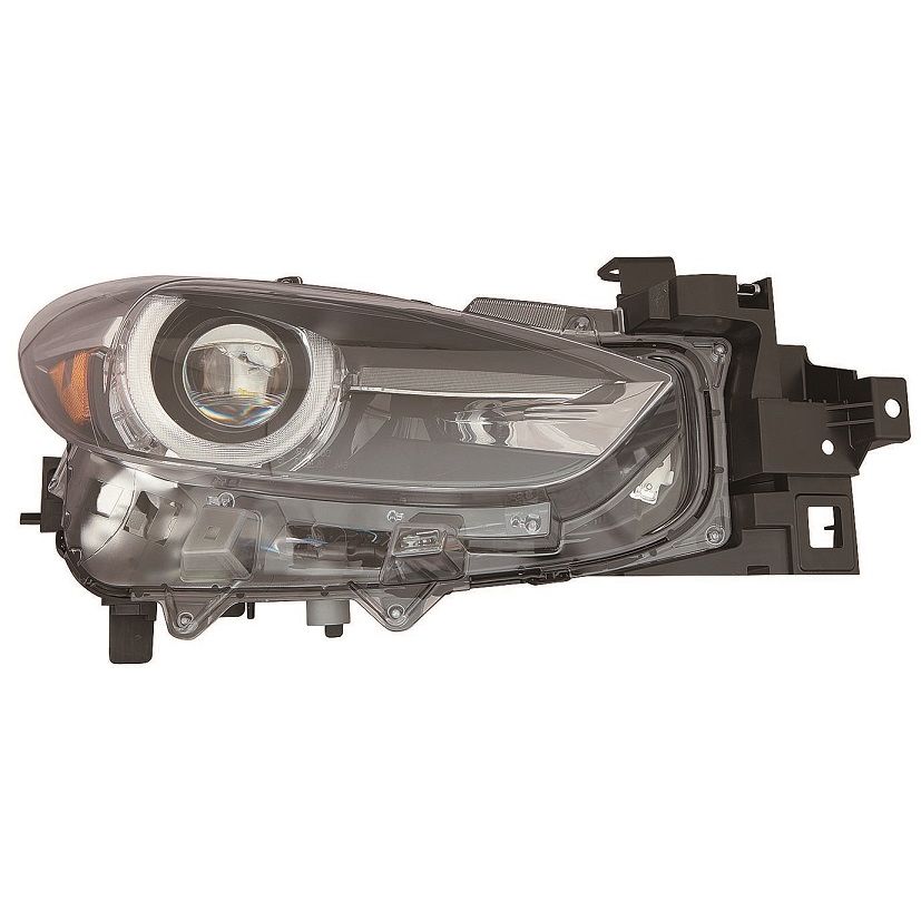 MAZDA MAZDA3 HEAD LAMP UNIT RIGHT (Passenger Side) (LED)(W/AUTO LEVEL)(W/ADAPTIVE) **CAPA** OEM#BBNW51031 2014-2018 PL#MA2503150C