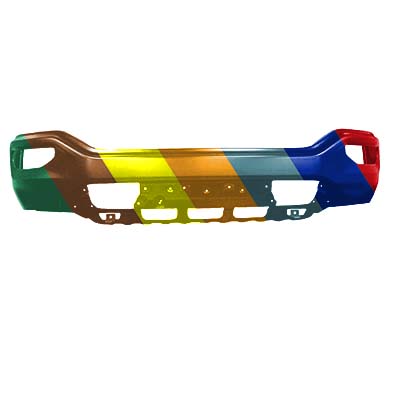 GM TRUCKS & VANS SIERRA/PU 1500 (19 OLD STYLE) FRONT BUMPER PTD (WO/SENSOR) OEM#23381975 2016-2019 PL#GM1002865