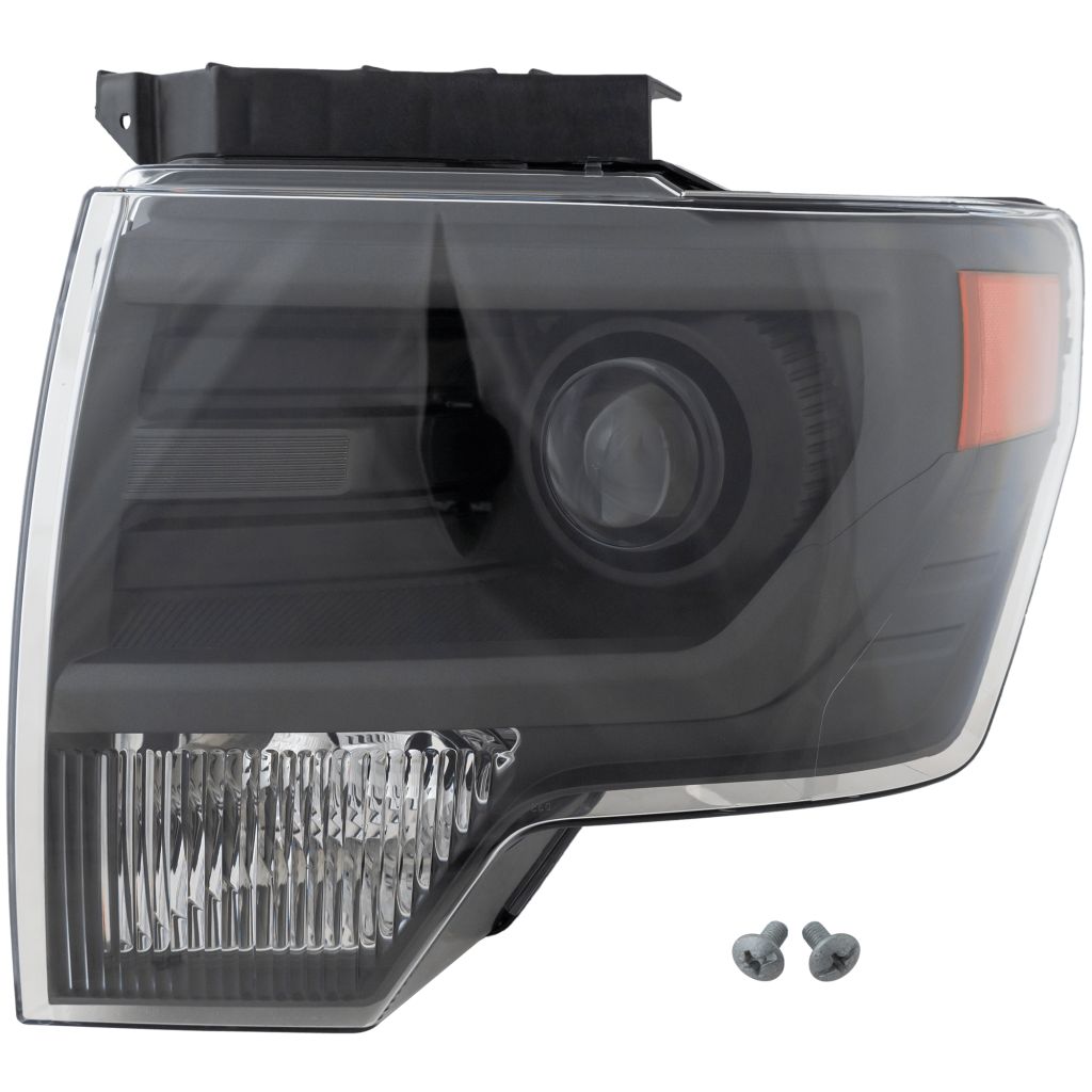 FORD TRUCKS & VANS FORD/PU (F150) SVT RAPTOR HEAD LAMP ASSY LEFT (Driver Side) ( HID)(GRAYTRIM)(W/BULBS&BALLAST) OEM#DL3Z13008CB-PFM 2010-2014 PL#FO2518122