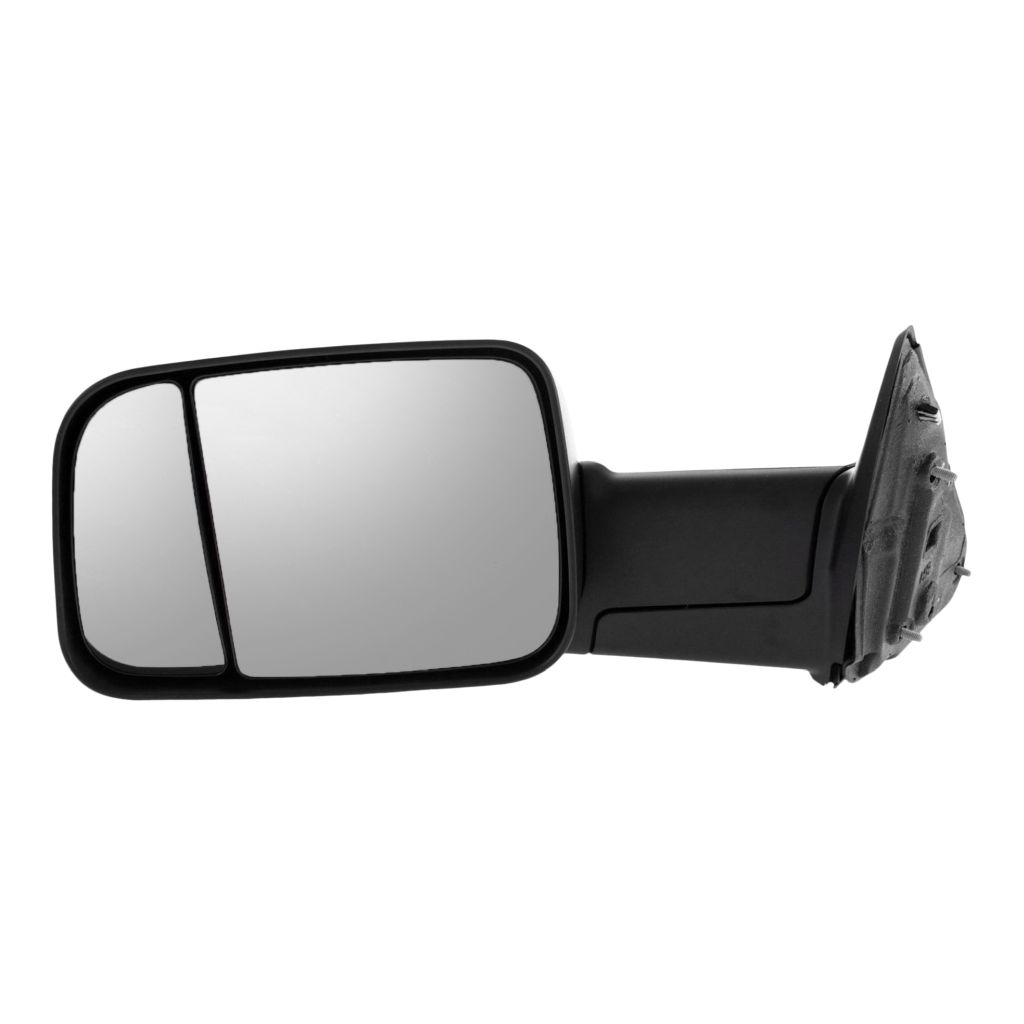 DODGE TRUCKS & VANS DODGE/PU (R2500/3500) DOOR MIRROR LEFT (Driver Side) MANUAL (DUAL GLASS)(TXT-BLK)(W/TOW PKG) OEM#55372072AC 2010-2012 PL#CH1320314