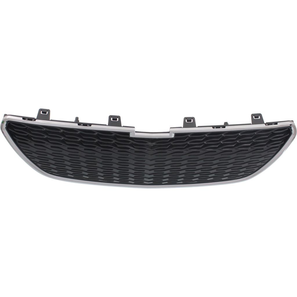 CHEVROLET SPARK GRILLE LOWER CHR/BLK( LS/1LT)(WO/FOG) OEM#95078756 2013-2015 PL#GM1200656