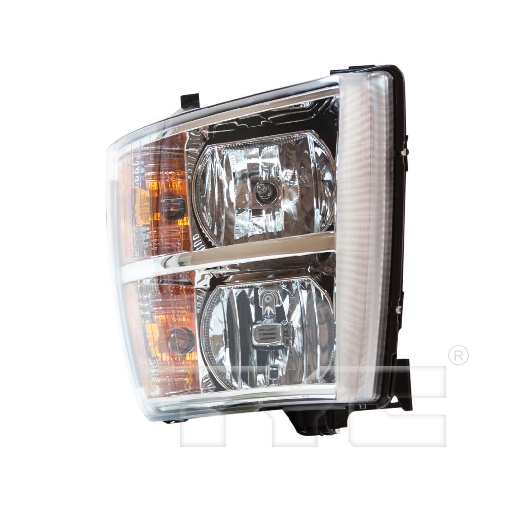 GM TRUCKS & VANS SILVERADO/PU 2500/3500 (CHEVY) HEAD LAMP ASSEMBLY LEFT (Driver Side) **CAPA** OEM#22853027 2011-2014 PL#GM2502280C