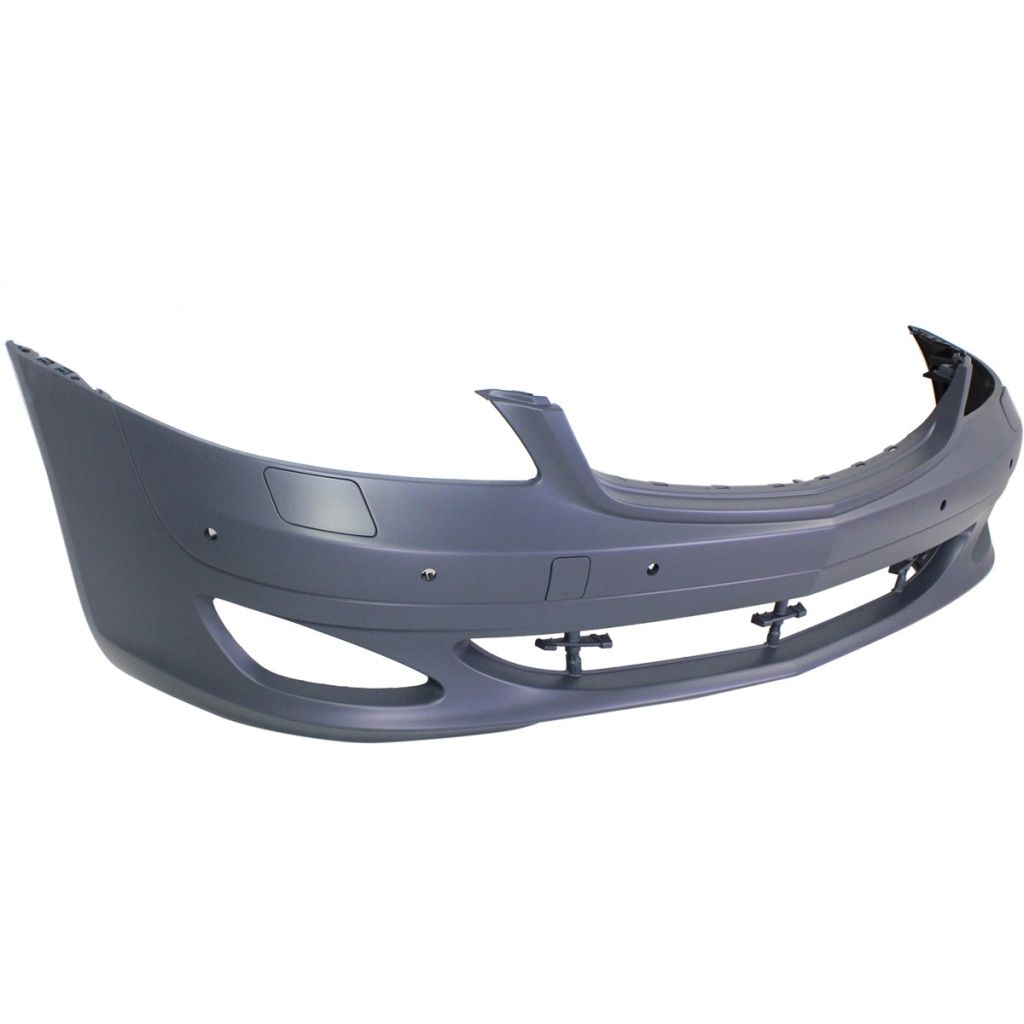 MERCEDES-BENZ S-CLASS SEDAN (221) (EXC S400 HYBRID) FRONT BUMPER COVER PRIMED (WO/SPORT)(W/SENSOR)(S550/S600) OEM#22188011409999 2007-2009 PL#MB1000341