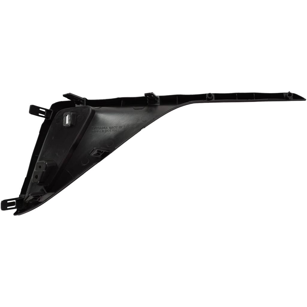 TOYOTA CHR REAR BUMPER REFLECTOR INNER INSERT RIGHT (Passenger Side) TEXTURED BLACK OEM#52163F4020 2018-2022 PL#TO1139101