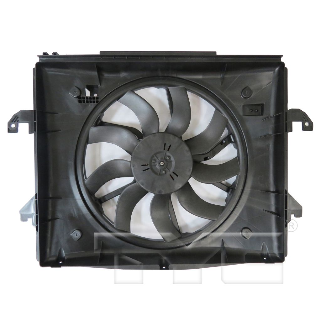 DODGE TRUCKS & VANS DODGE/PU (R1500) RADIATOR & A/C FAN ASSY (3.6/5.7L)(SINGLE FAN) OEM#68275634AD 2019-2025 PL#CH3115199