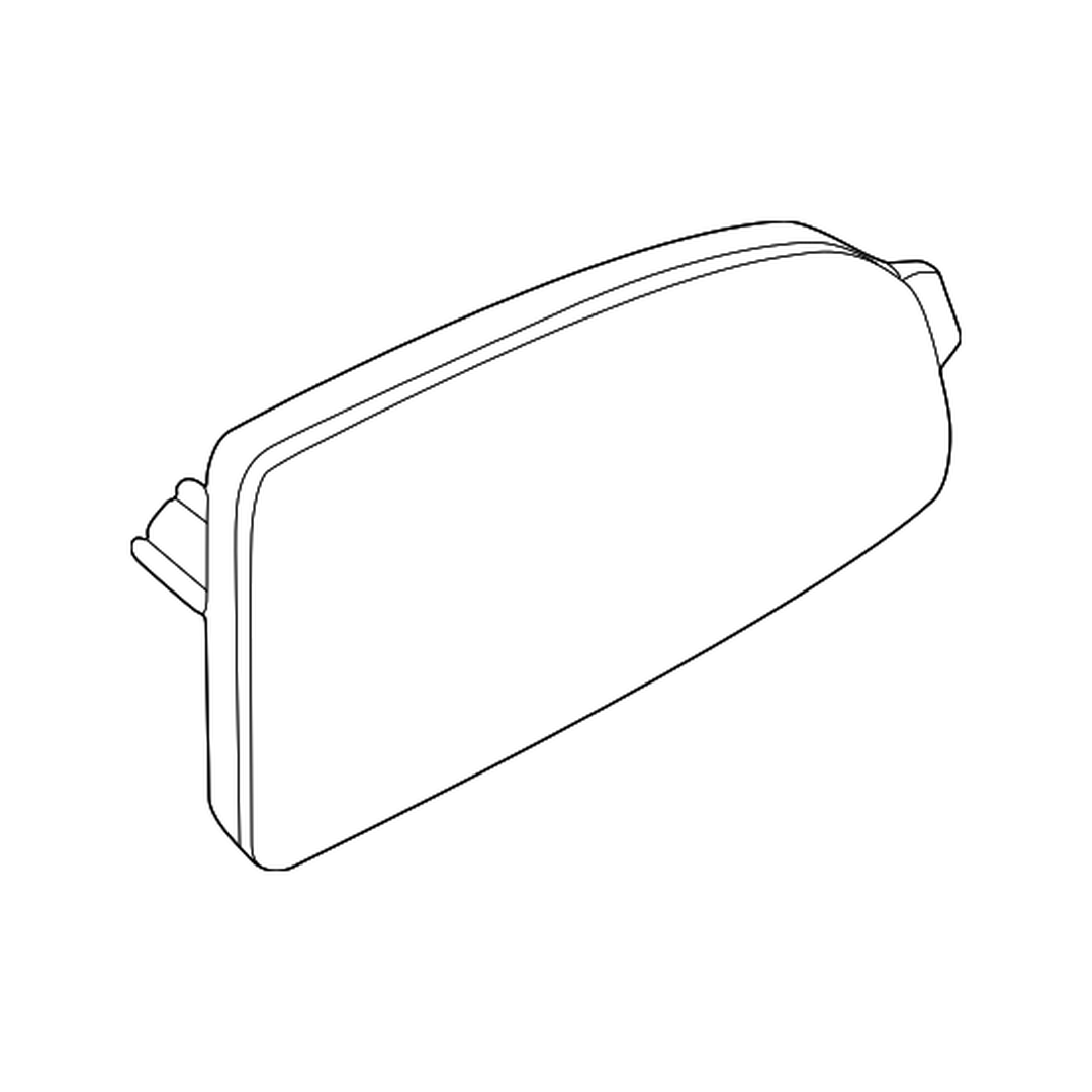 MAZDA MAZDA2 REAR BUMPER REFLECTOR RIGHT (Passenger Side) OEM#DR61515L0 2011-2014 PL#MA1185103