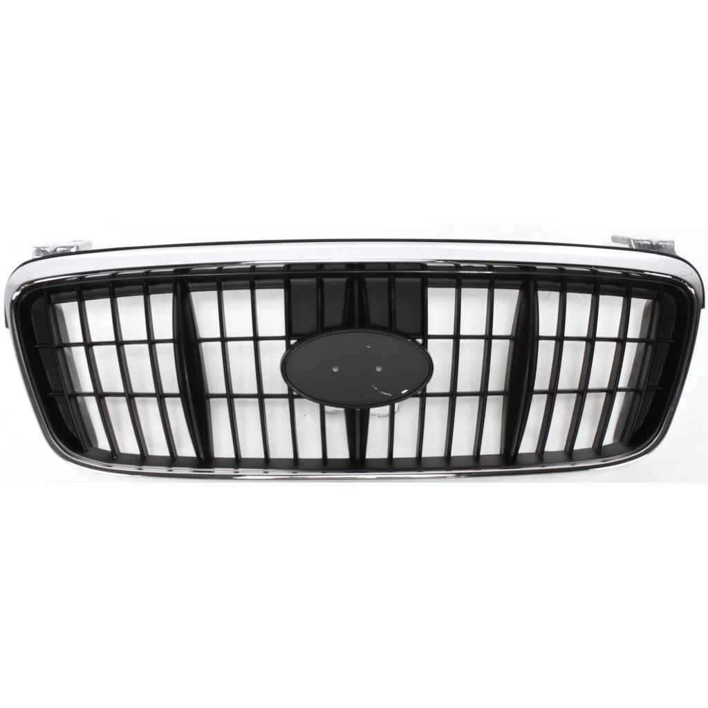 HYUNDAI ELANTRA GRILLE CHR/BLK (SEDAN) OEM#863502D070 2001-2003 PL#HY1200117
