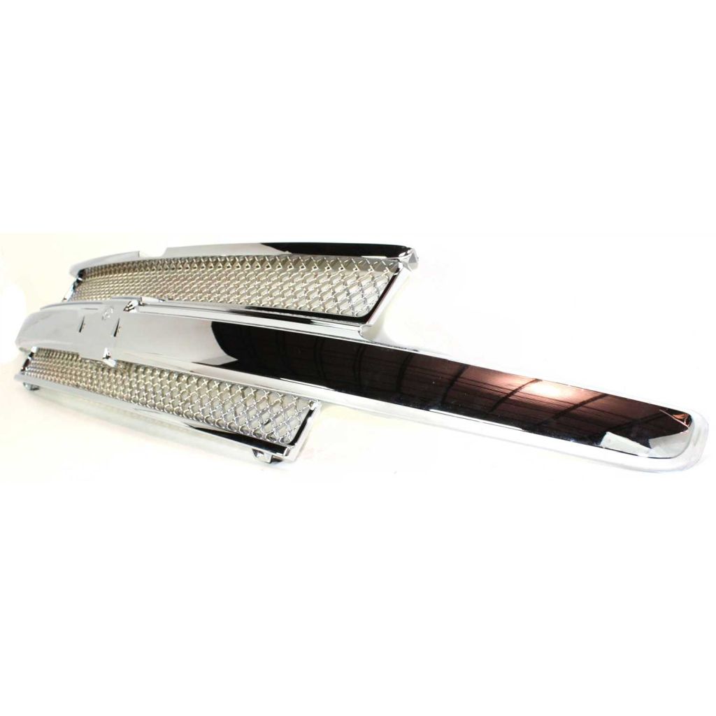 GM TRUCKS & VANS TRAILBLAZER GRILLE ALL CHROME (W/O WASHER)(EXC 06-09 LT & SS) OEM#GM1200483 2002-2009 PL#GM1200483