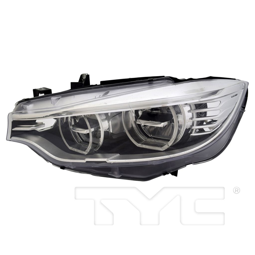 BMW BMW M4 COUPE/CONVERTIBLE HEAD LAMP UNIT LEFT (Driver Side) (LED)(WO/LOGO) OEM#63117377855 2015-2017 PL#BM2518157