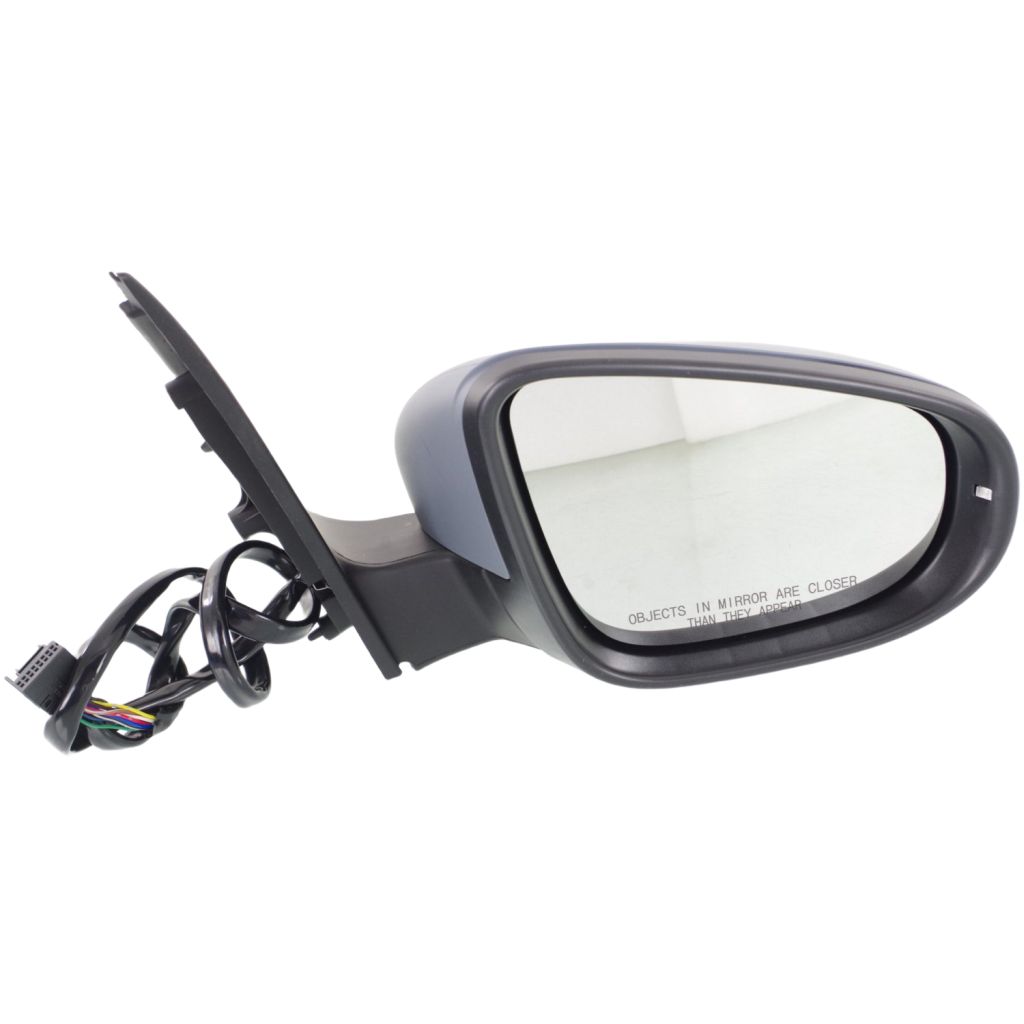 VOLKSWAGEN GOLF (2/4 DR) (LH Exhaust) DOOR MIRROR RIGHT (Passenger Side) PWR/HTD/SIGNAL/PUDDLE LAMP (WO/MEMORY)(W/CVR) OEM#5K0857508S9B9-PFM 2010-2014 PL#VW1321134