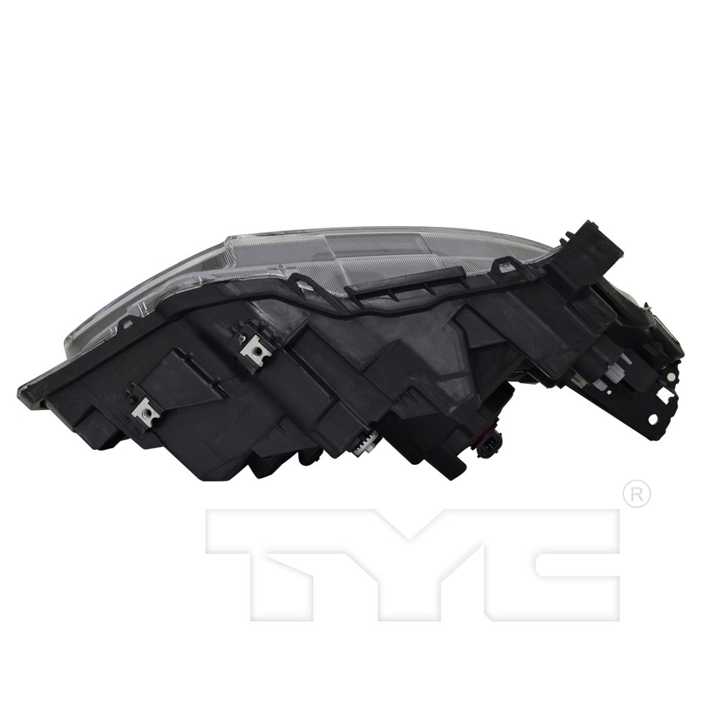 HONDA CIVIC COUPE HEAD LAMP ASSY LEFT (Driver Side) (HALOGEN)(BLACK BEZEL) OEM#33150TBAA31 2019-2021 PL#HO2502192