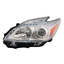 TOYOTA PRIUS (1.8L) HEAD LAMP LEFT (Driver Side) (HALOGEN)**CAPA** OEM#8117047211 2010-2011 PL#TO2518122C