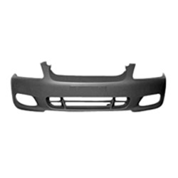 HYUNDAI ACCENT (EXC 06 SEDAN) FRONT BUMPER COVER PRIMED (W/FOG)(SD) OEM#8651025010 2000-2002 PL#HY1000134