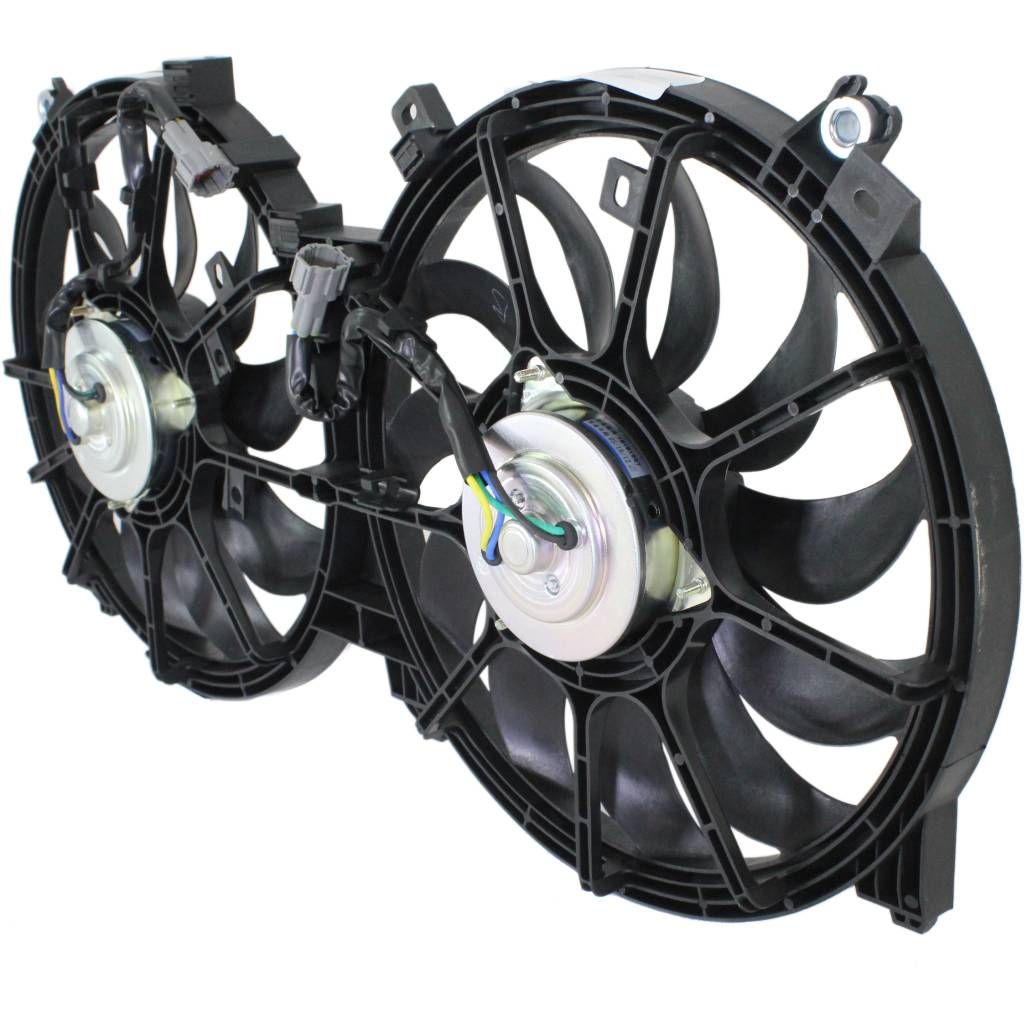 NISSAN(DATSUN) MAXIMA RADIATOR & A/C FAN ASSEMBLY (DUAL FAN) OEM#214819N00A 2009-2015 PL#NI3115139