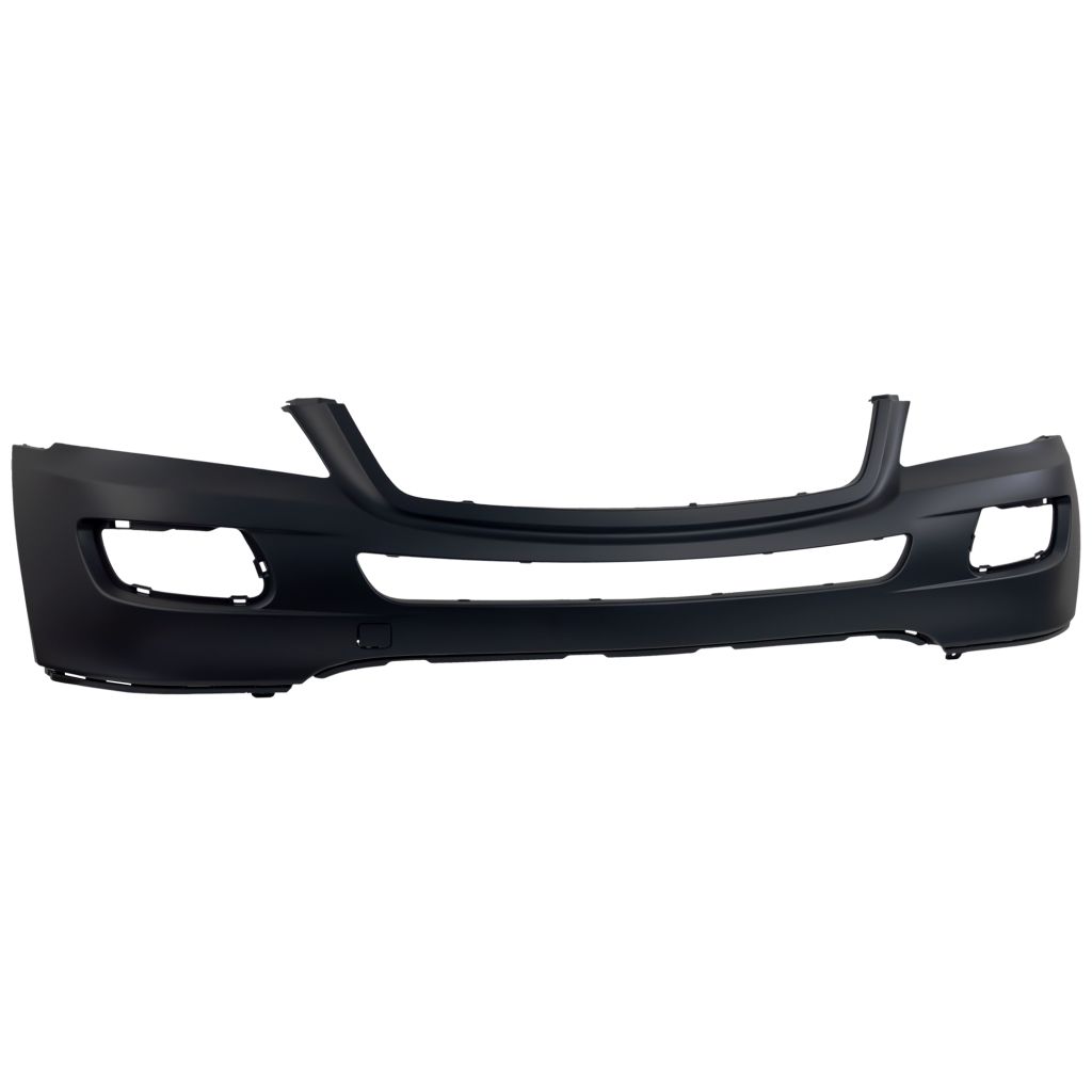 MERCEDES-BENZ ML-CLASS (164) (EXC 450 HYBRID) FRONT BUMPER COVER PRIMED (WO/WASHERS)(WO/SENSOR)(ML320/350/500)(WO/AMG SPORT) OEM#1648850625 2006-2008 PL#MB1000229