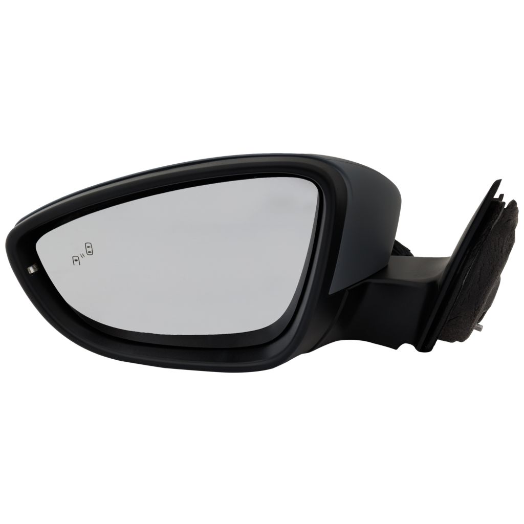 VOLKSWAGEN PASSAT DOOR MIRROR LEFT (Driver Side) PWR/HTD/SIGNAL/MEMORY/M-FOLD (W/BSD)(PRM) OEM#561857507BE9B9-PFM 2016-2019 PL#VW1320165