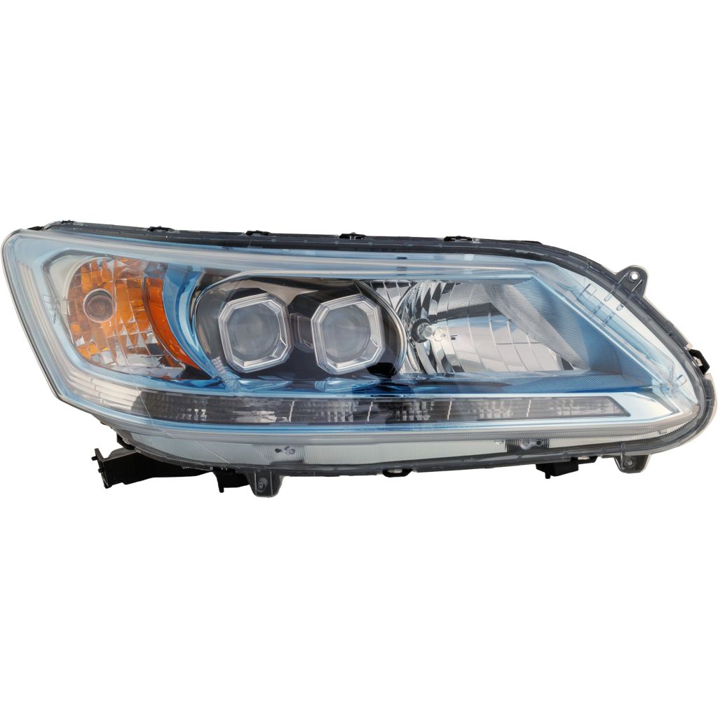 HONDA ACCORD HYBRID HEAD LAMP ASSY RIGHT (Passenger Side) (LED) OEM#33100T3VA51 2014-2015 PL#HO2503164