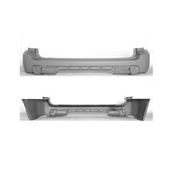 HONDA PILOT REAR BUMPER COVER PRIMED **CAPA** OEM#04715S9VA91ZZ 2006-2008 PL#HO1100236C