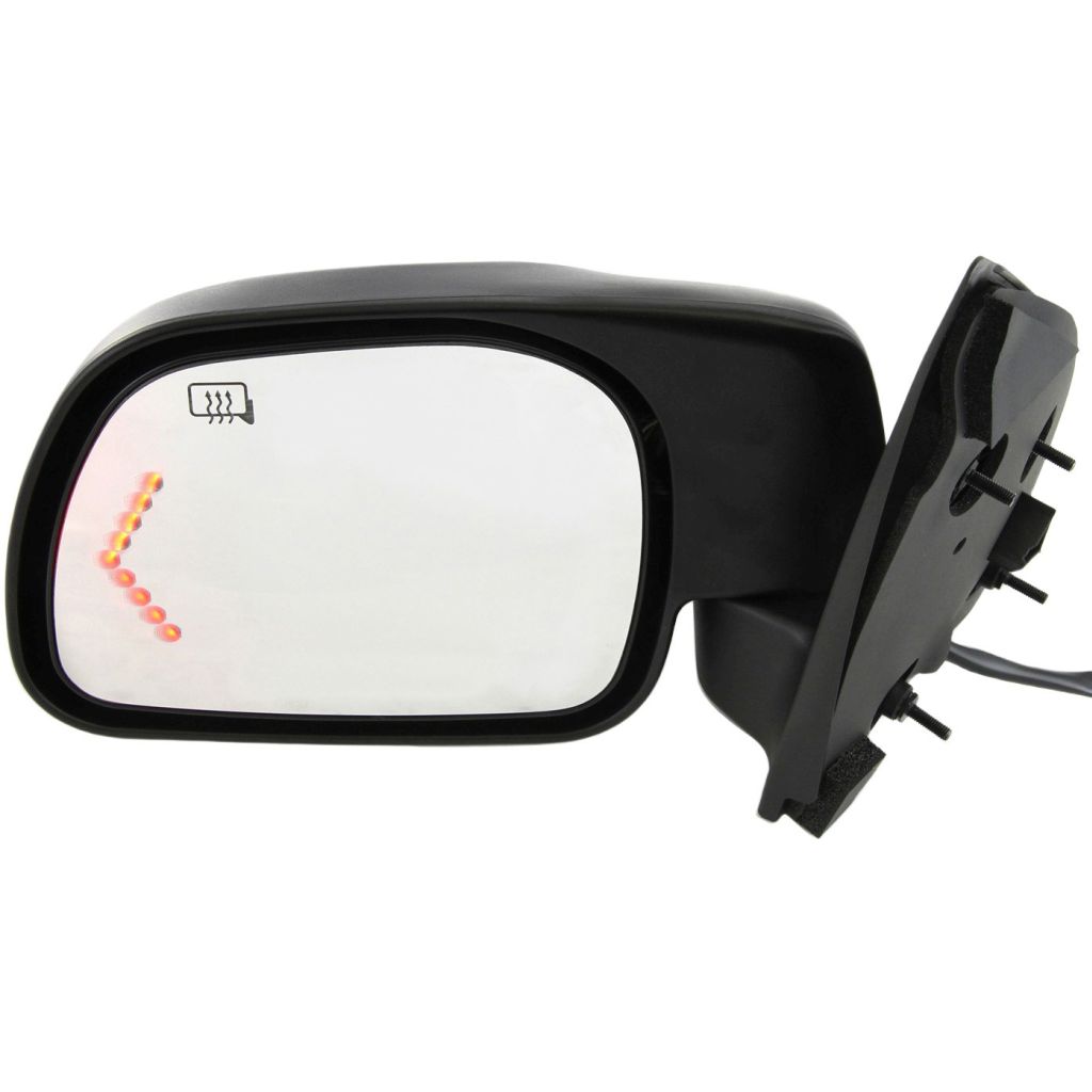FORD TRUCKS & VANS EXCURSION DOOR MIRROR LEFT (Driver Side) Heated; w/Signal; w/o Puddle Lamp; Manual Folding; Textur OEM#1C7Z17683AAA 2001-2005 PL#FO1320310